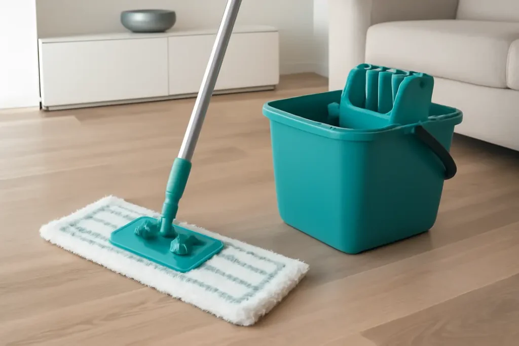 Leifheit vlakmop dweil bij Blokker