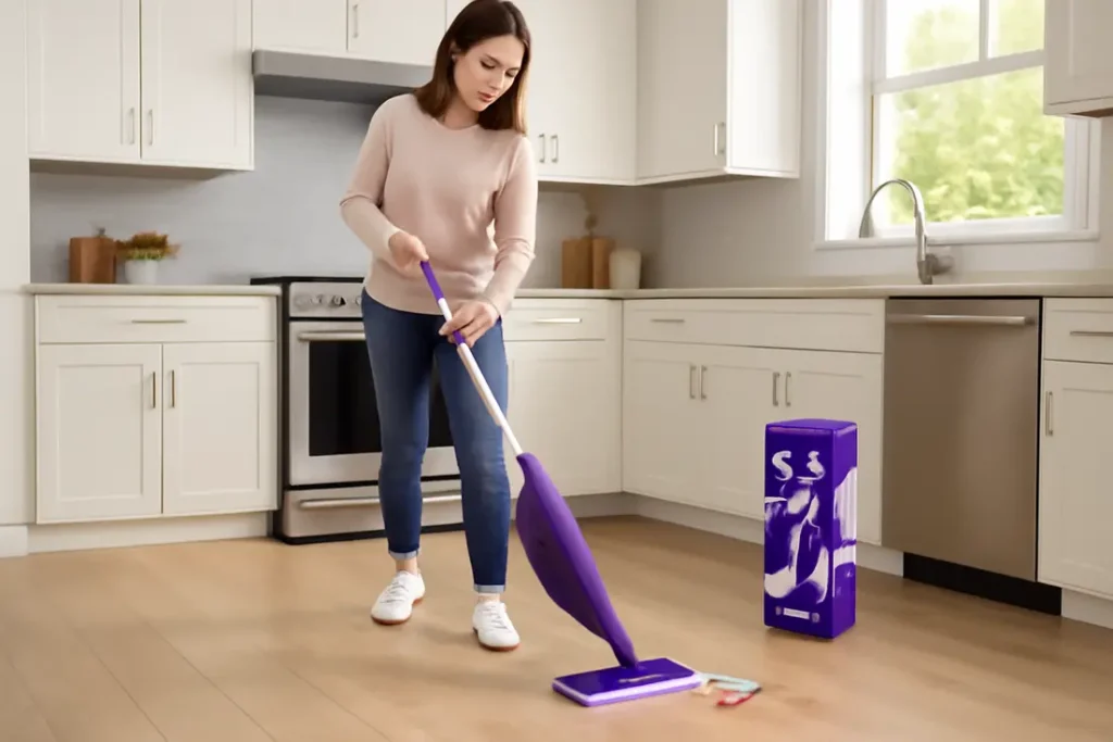 Swiffer WetJet Alles-in-1 spray en dweil starterkit