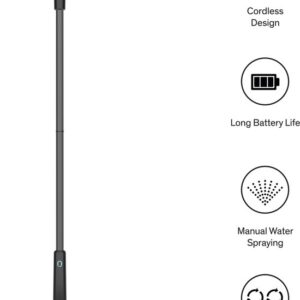Sinji Elektrische Dweil – Snoerloos – Handmatige water controle – Automatische dweilen - Geschikt voor alle vloeren – Werktijd 60 min. – 25 Watt – 150ml waterreservoir