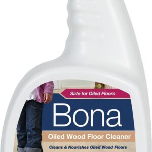 Bona Geoliede Houten Vloer Reiniger - Spray 1 Liter - Droogt Snel - Gebruiksklaar